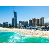 Queensland set to swelter as the mercury tops 38C in three-day scorcher - while autumn is officially